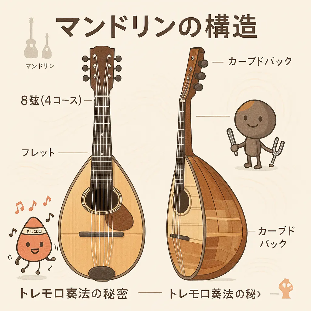 マンドリンの構造と音色の秘密 - 日本が誇るマンドリニスト・青山忠──弦楽器の奥深い世界への誘い